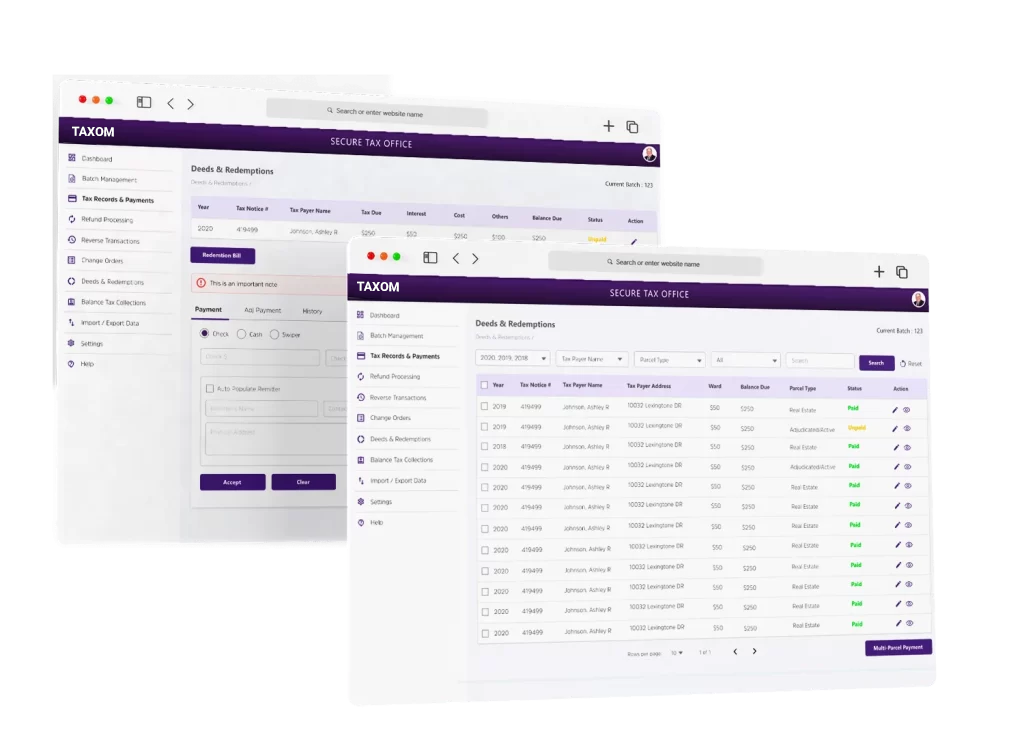 tax office management