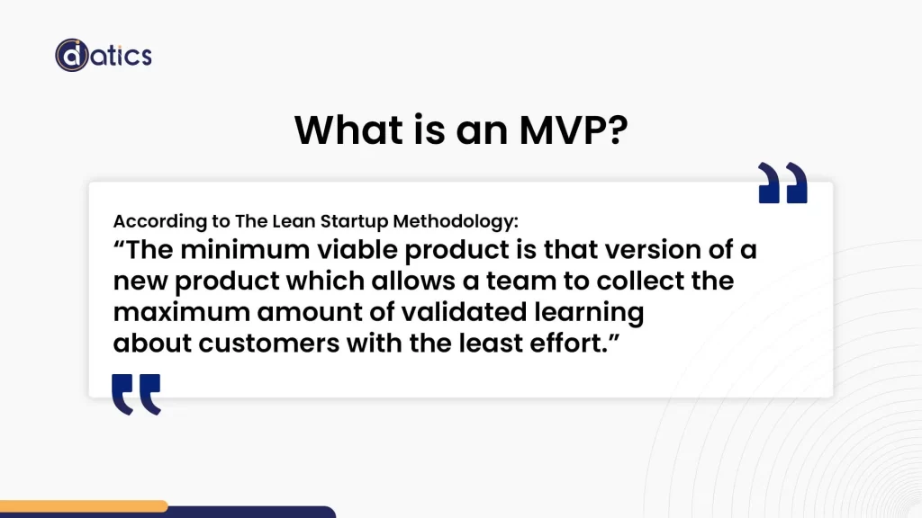Build an MVP