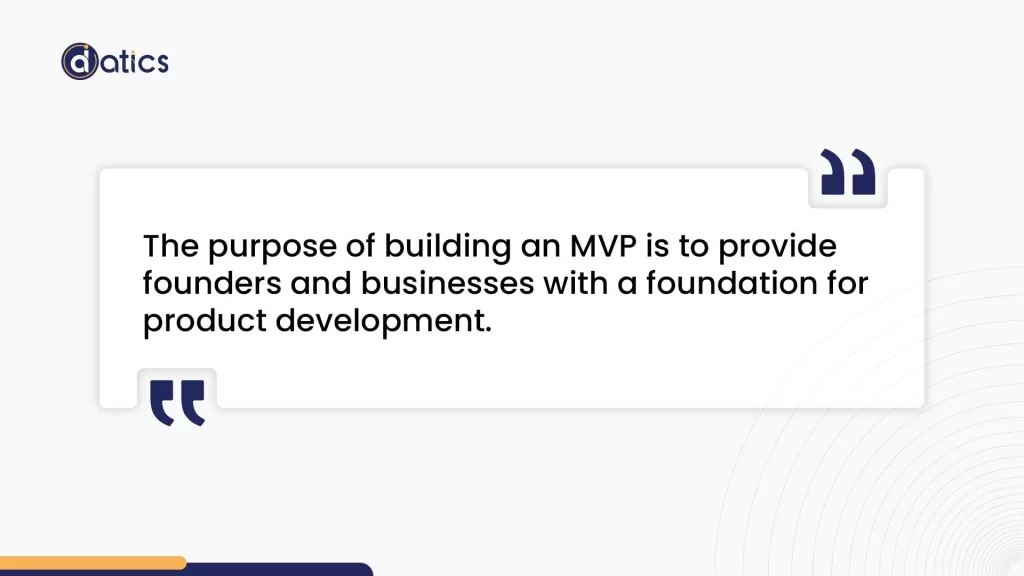 Build an MVP