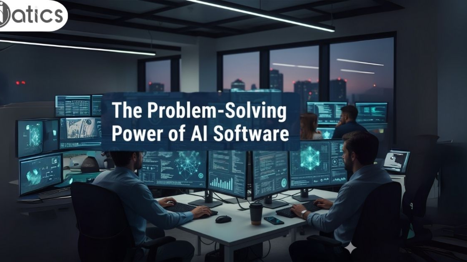 Visual representation of software demonstrating its capabilities in addressing complex problems.