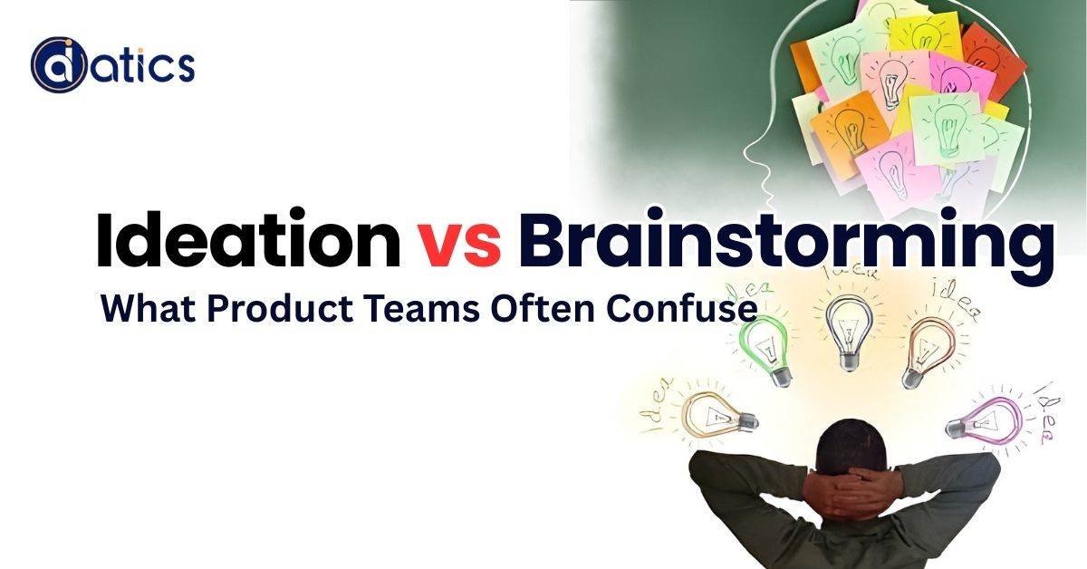 Ideation vs Brainstorming: What Product Teams Often Confuse