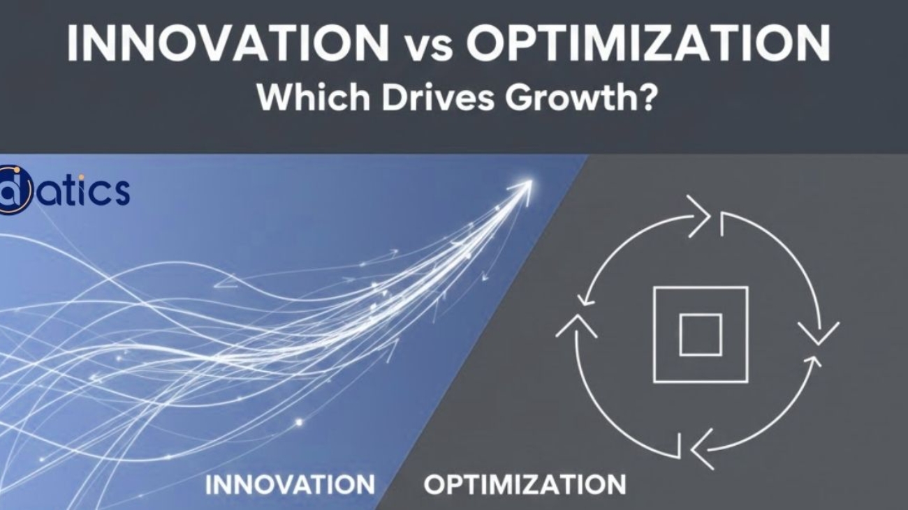 Learn the difference between innovation and optimization and how each drives product growth at different stages of software development.