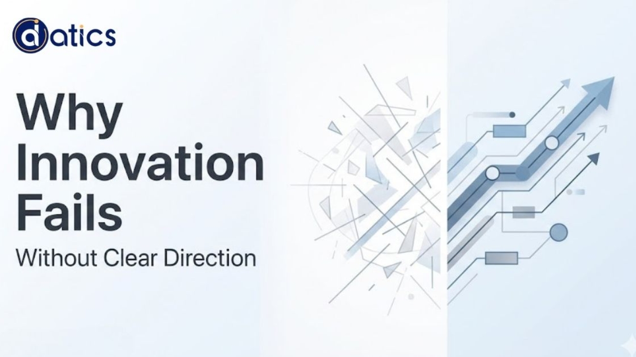 Learn why innovation fails without clear product direction and how early clarity helps teams build focused, stable, and successful products.