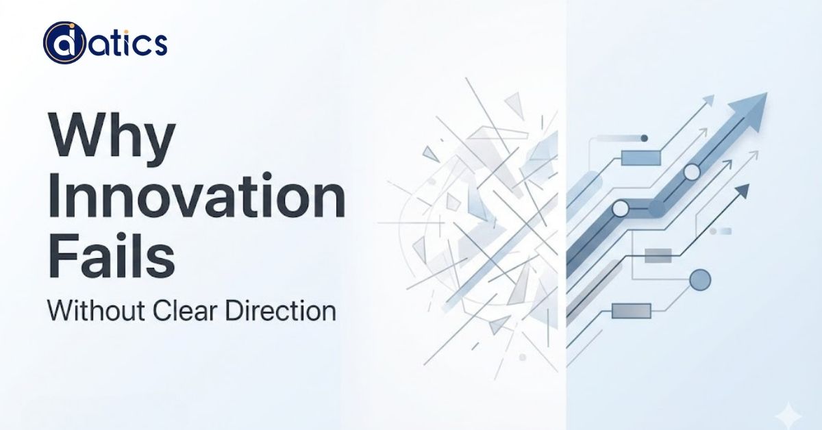 Learn why innovation fails without clear product direction and how early clarity helps teams build focused, stable, and successful products.