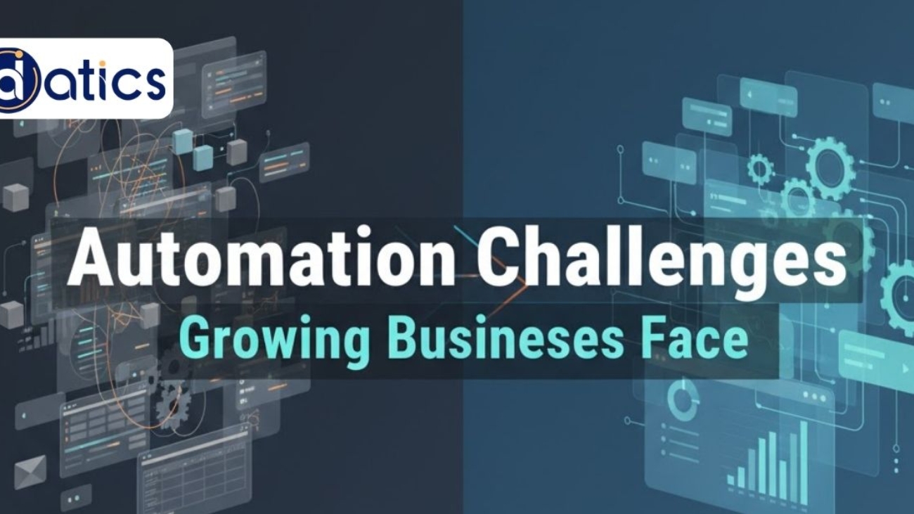 Learn the most common automation challenges growing businesses face and how understanding them early helps companies scale efficiently without added complexity.