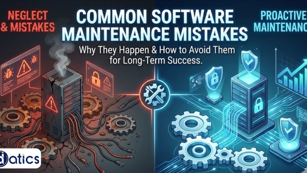 Learn about common software maintenance mistakes and how businesses can avoid them to improve product stability, security, and user trust.