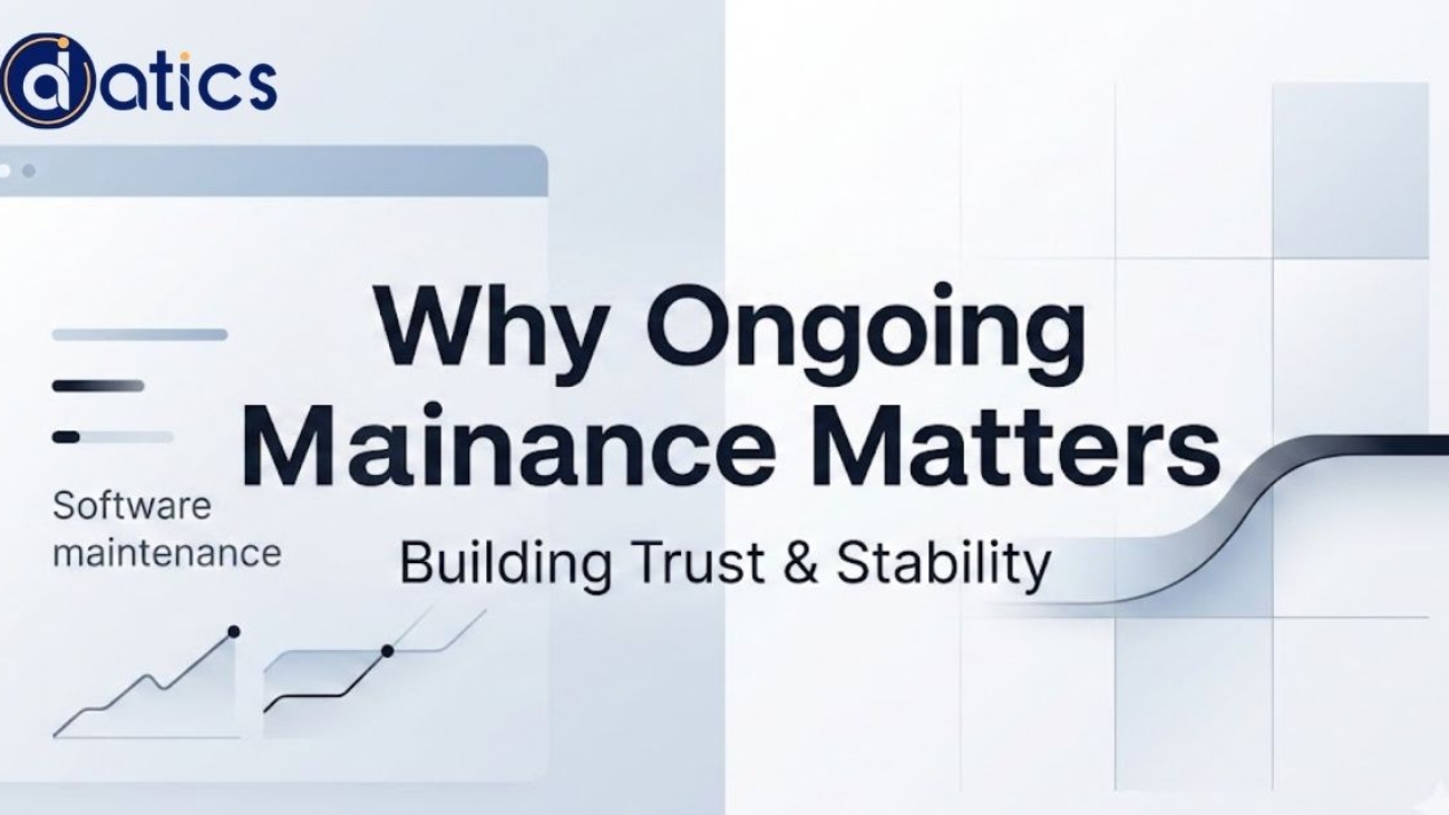 Learn how ongoing software maintenance ensures long-term product stability, security, and user trust, helping businesses scale effectively without losing quality.